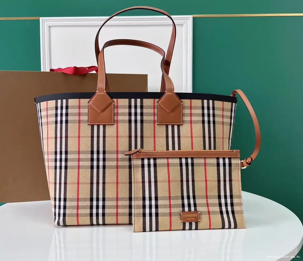 Official FirstBag Ru Medium Tote-51.3*18.5*29CM BURBERRY London 0511